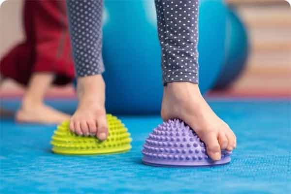 درمان کف پای صاف با فیزیوتراپی